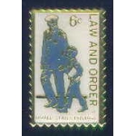 LAW AND ORDER STAMP PIN